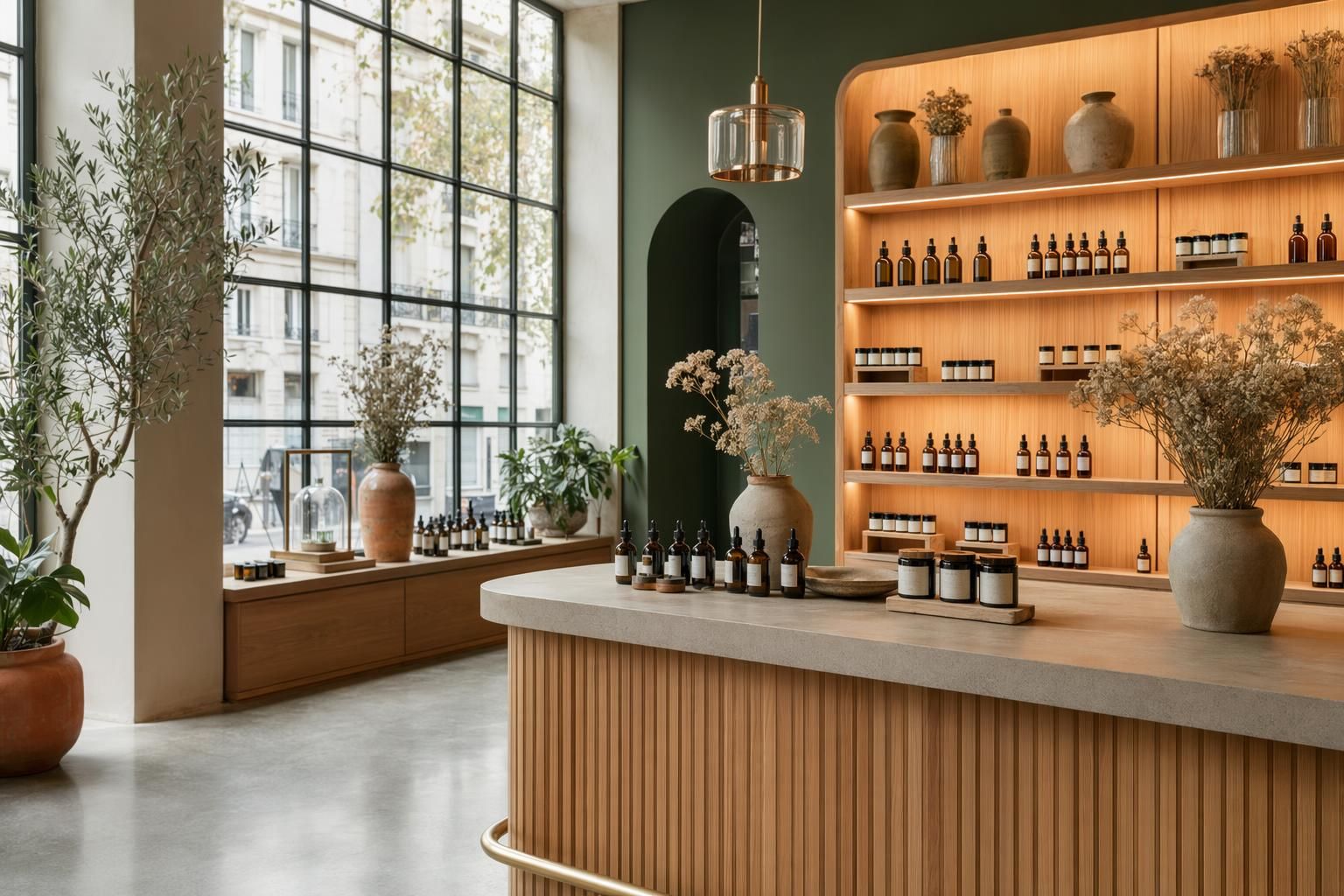 Boutique CBD française moderne