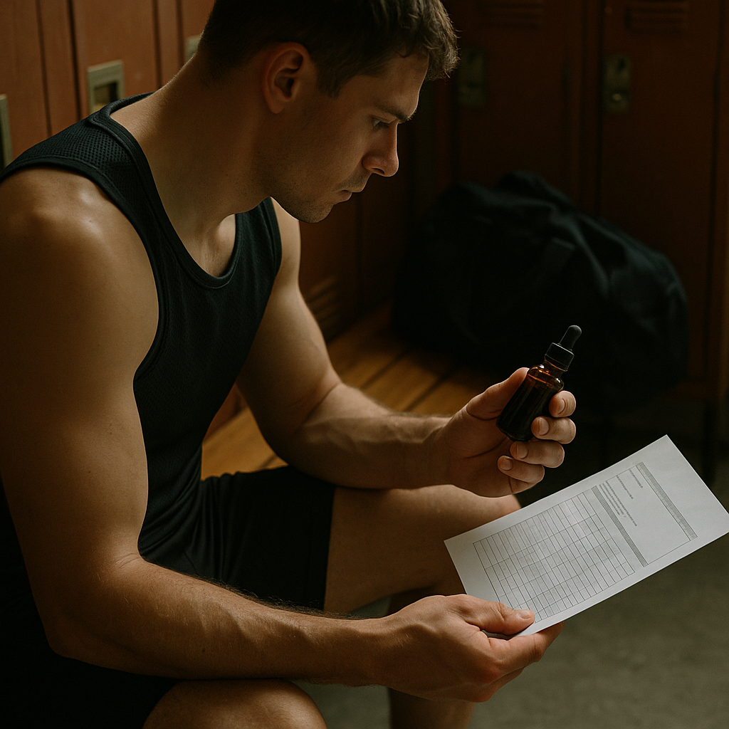 CBD et sport amateur : risque réel au contrôle antidopage ?