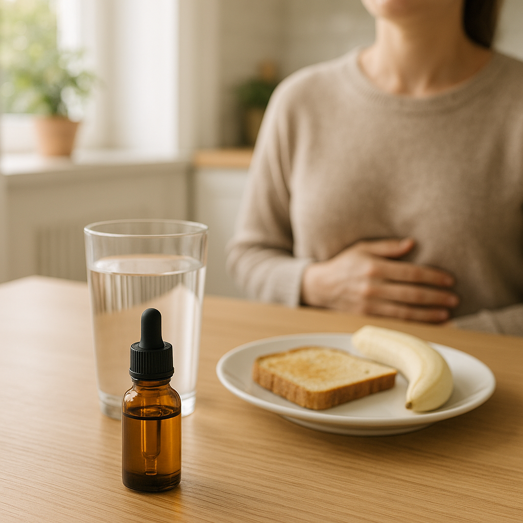 CBD et troubles digestifs : diarrhée ou nausées ?