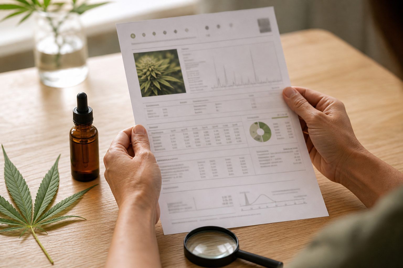 Lire un certificat d’analyse&nbsp;: le seul moyen de vérifier le THC
