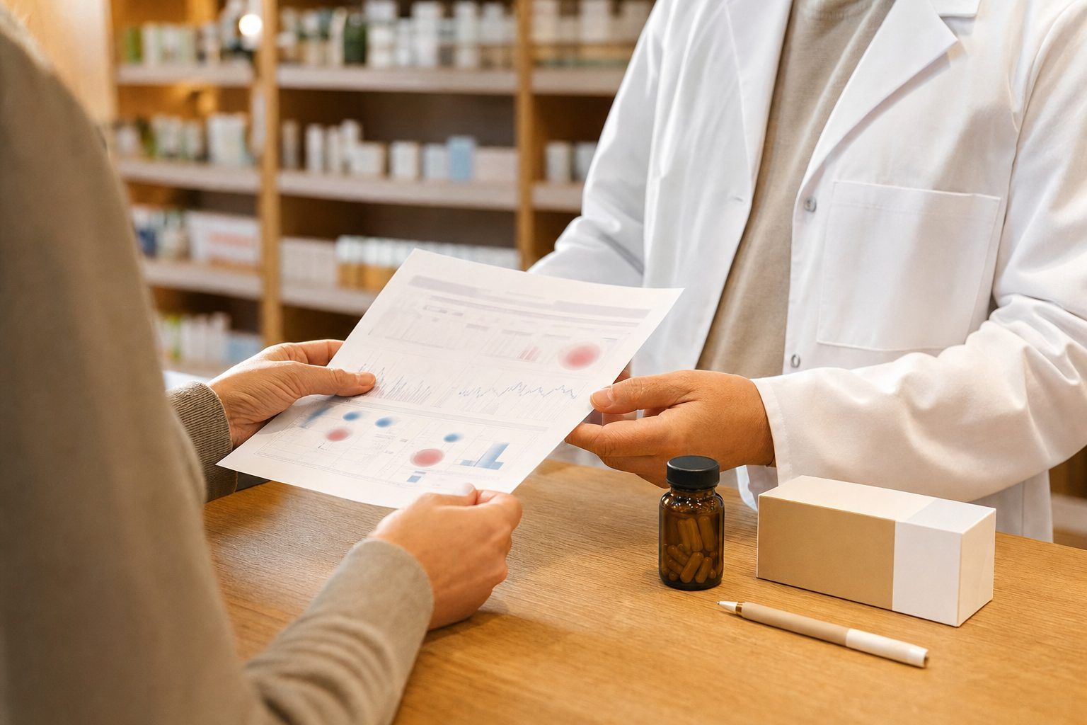 Certificat d’analyse : ce qu’il faut apporter au pharmacien avant de prendre du CBD