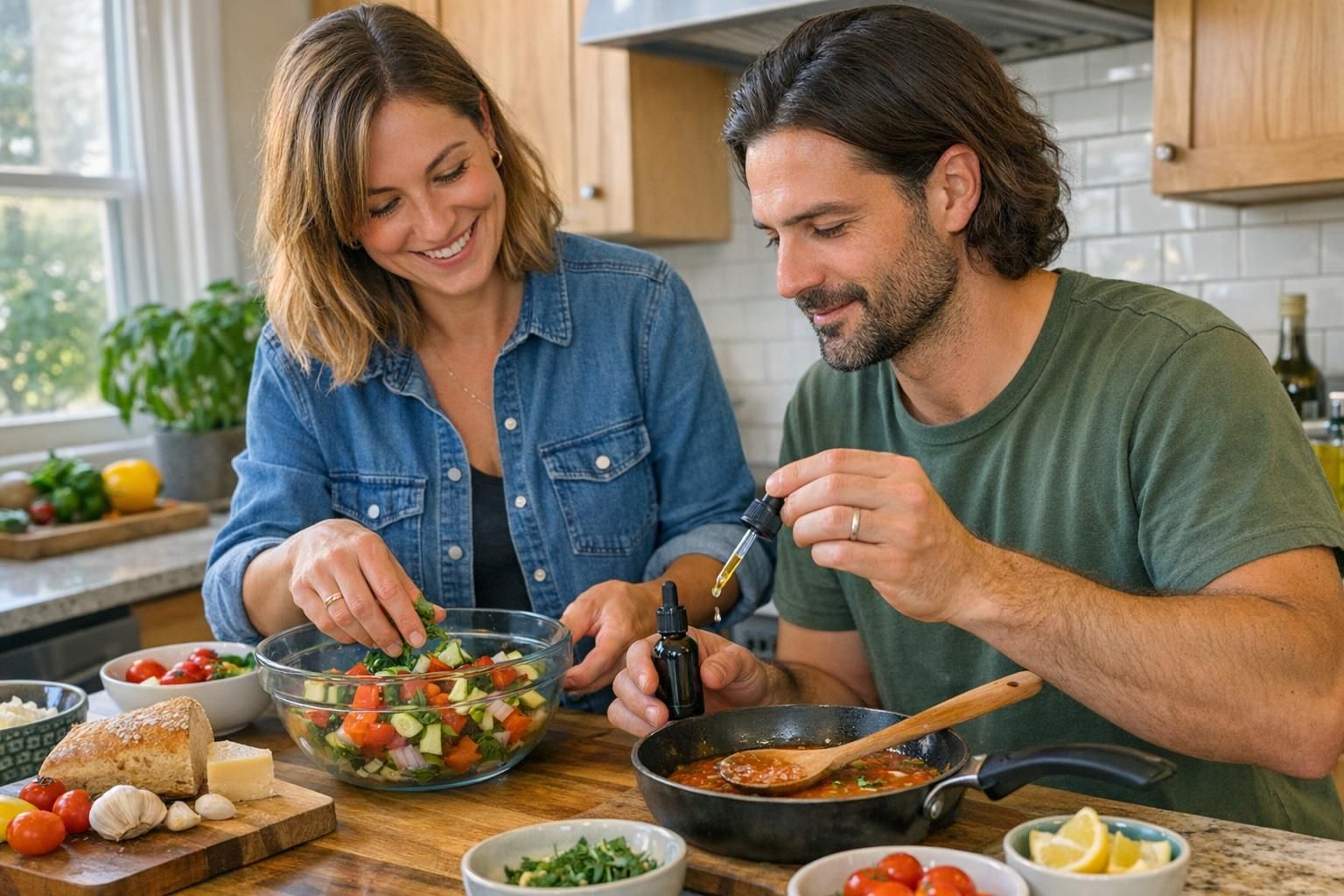 CBD et alimentation : cuisiner avec du CBD sans faux pas