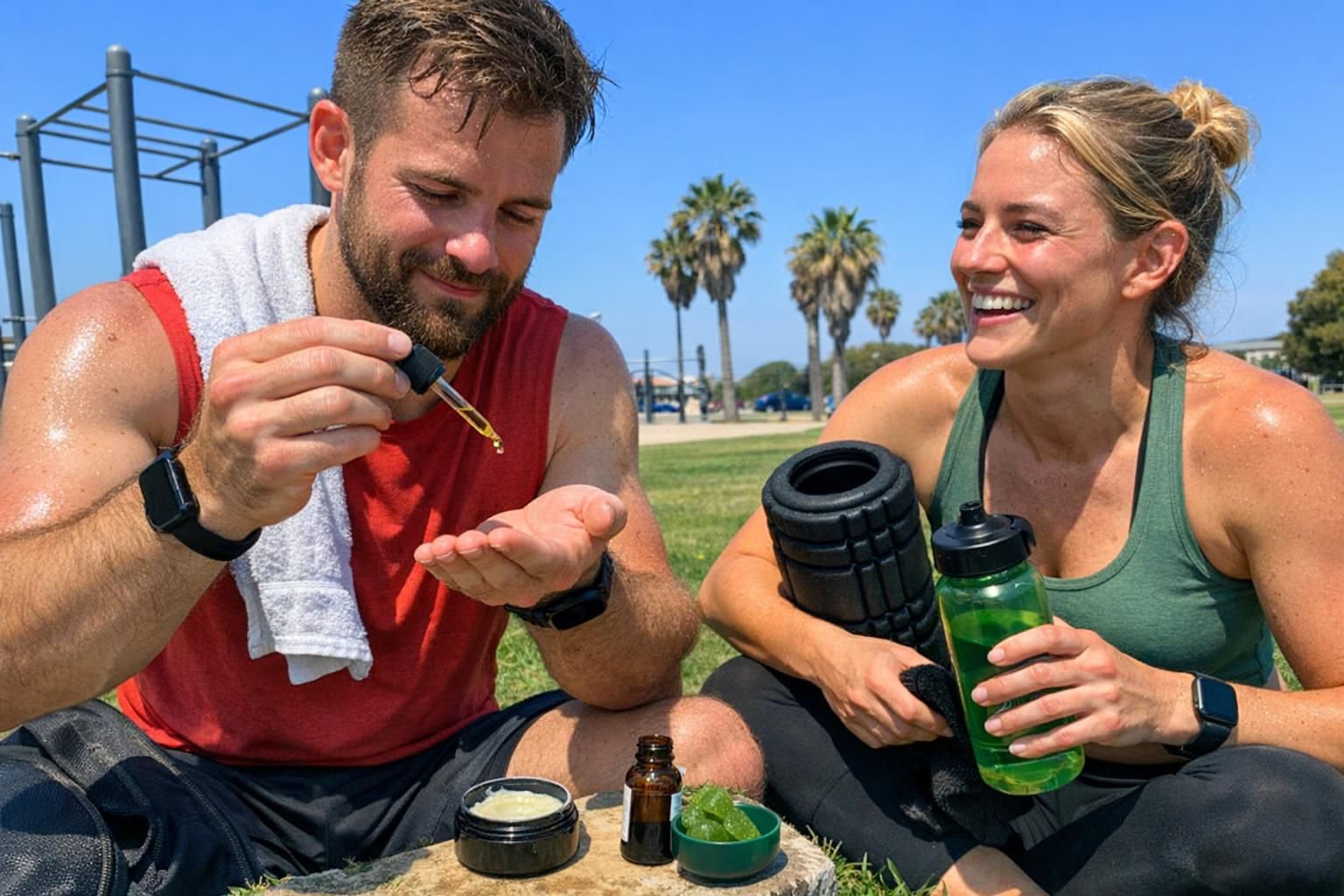 CBD et sport : récupération et détente après l'effort sans promesses floues