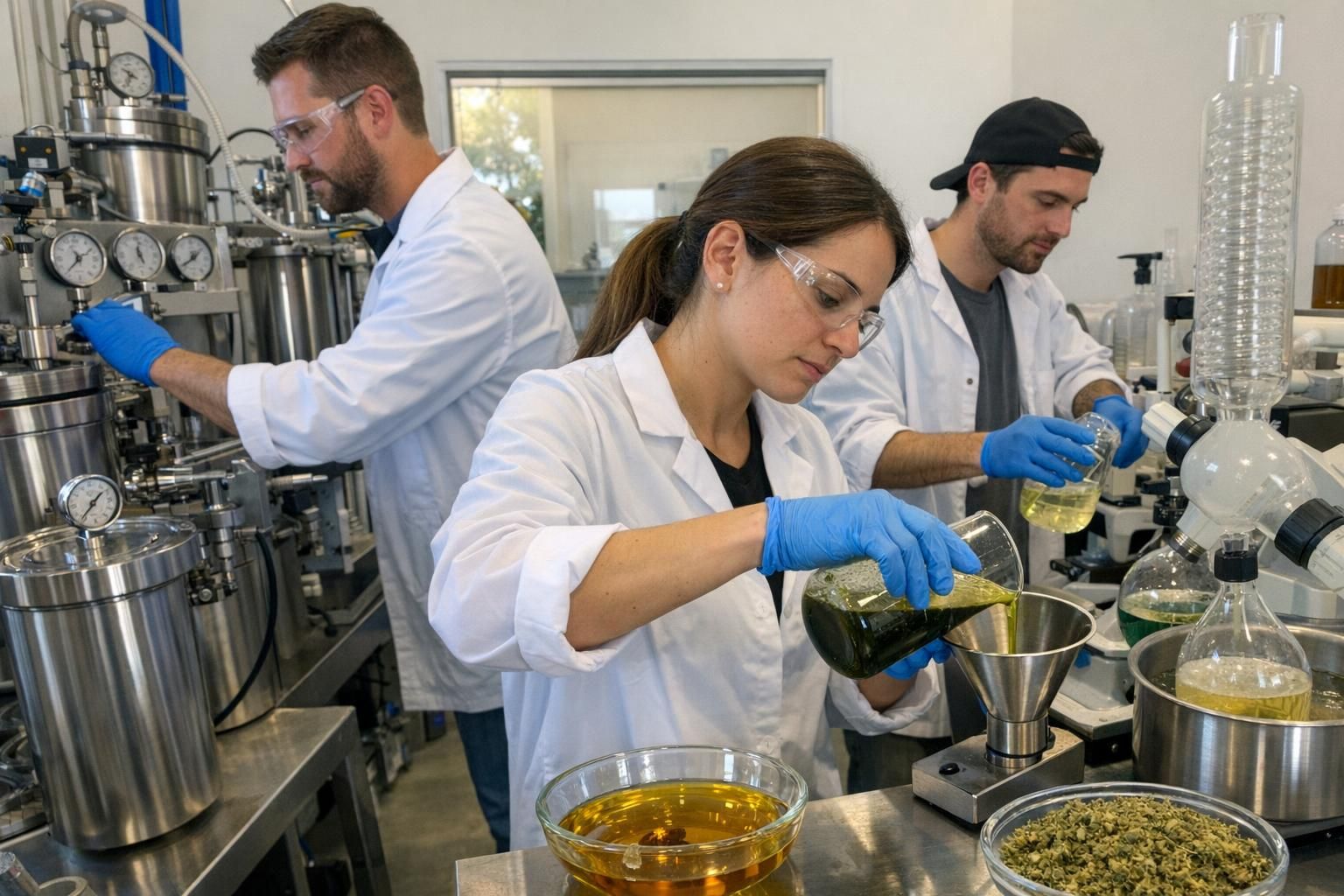 Extraction du CBD : CO2, éthanol et qualité, que regarder ?