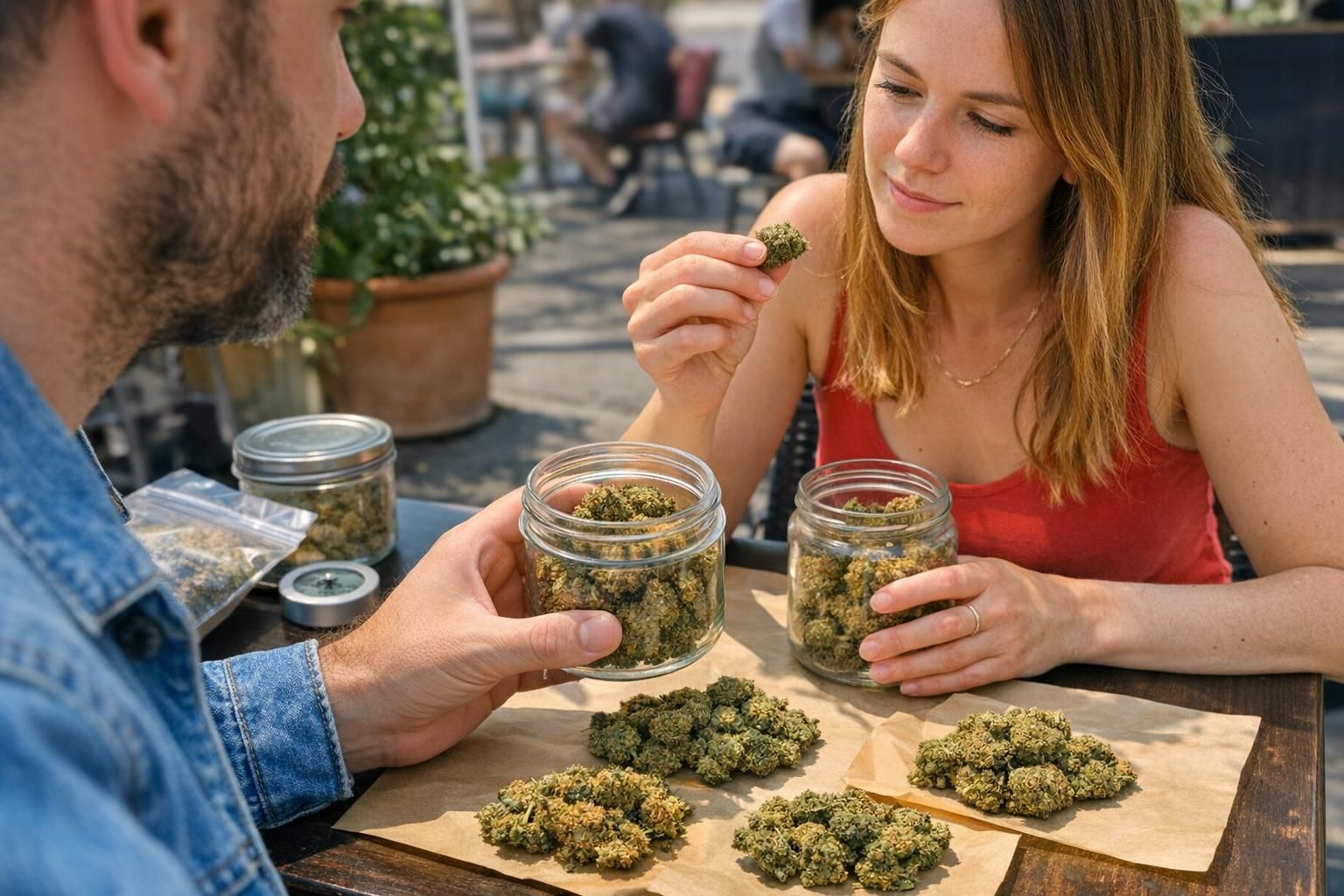 Fleurs de CBD : variétés, qualité et conservation sans confusion
