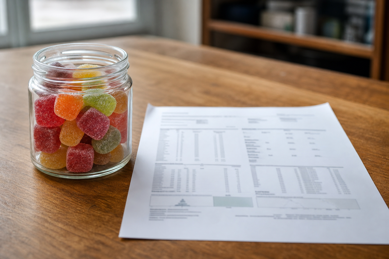Quels effets les gummies au THC peuvent-ils provoquer ?