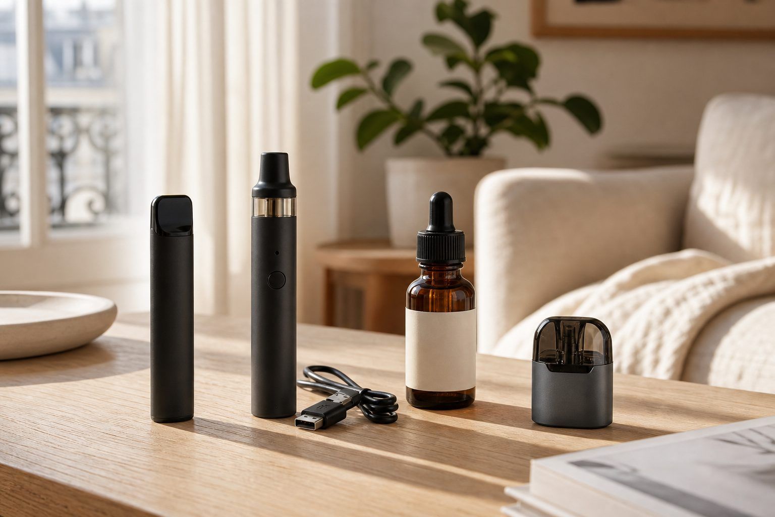 Puff jetable, puff rechargeable ou e-liquide CBD : voilà l’arbitrage